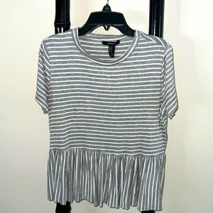 NBW Forever21 Peplum Style Tee